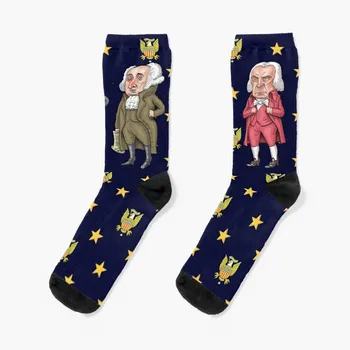 Бащите-основатели | By Richard Маккей Чорапи сладки чорапи незаменими чорапи с герои от анимационни филми на забавен чорап